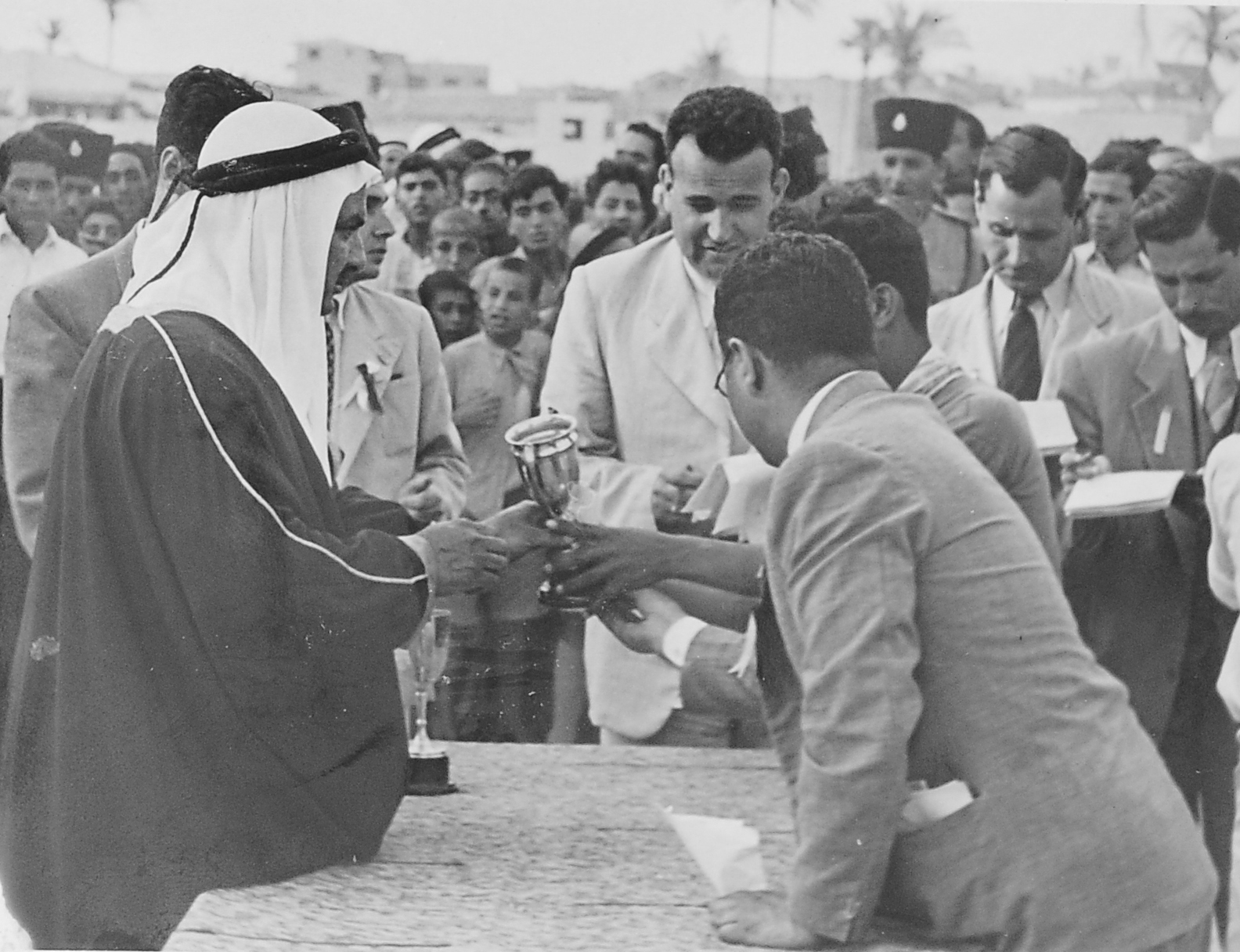 تسليم الجوائز - نشاط رياضي في مدرسة صفد